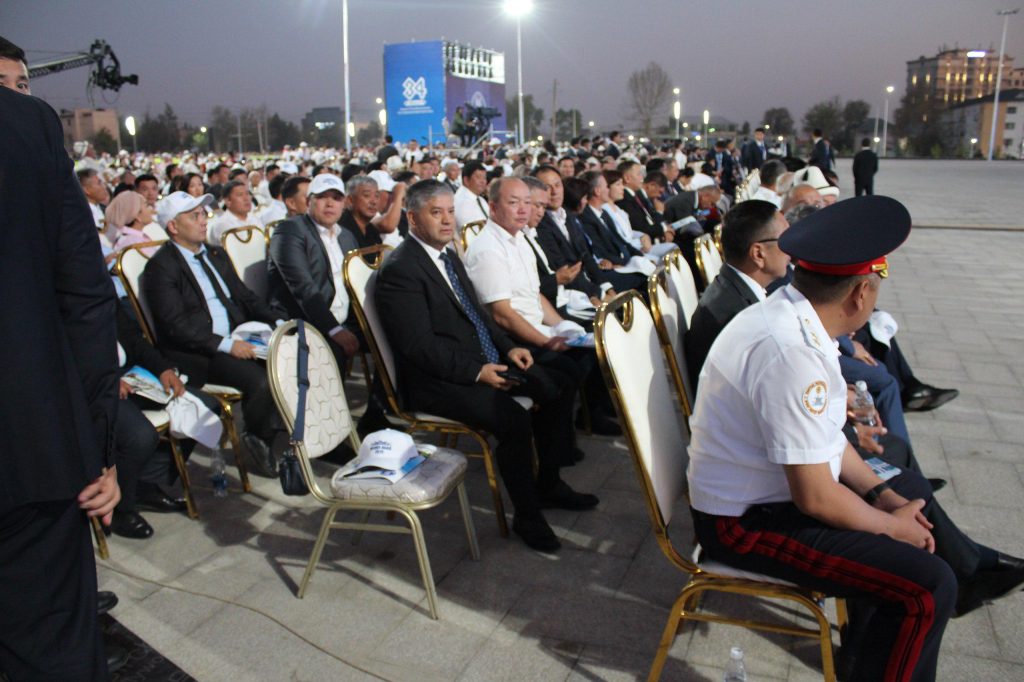 30 августа Директор Национального агентства по инвестициям при Президенте Кыргызской Республики Сабиров Равшанбек Азатович принял участие в гала-концерте, посвящённом празднованию 34-й годовщины Независимости Кыргызской Республики, а также в торжественной церемонии открытия нового административного здания в городе Джалал-Абад.